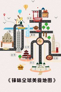 锋味全球美食地图