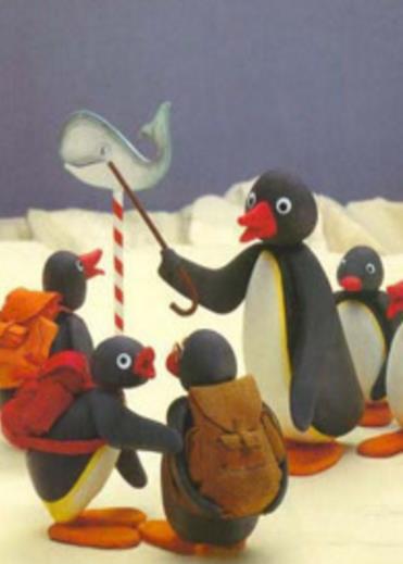 企鹅家族在婚礼现场