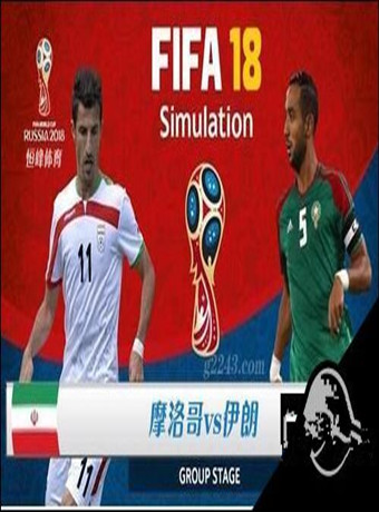 2018俄罗斯世界杯摩洛哥VS伊朗