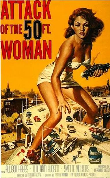 50英尺高的女人