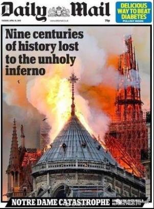 巴黎圣母院火灾全记录