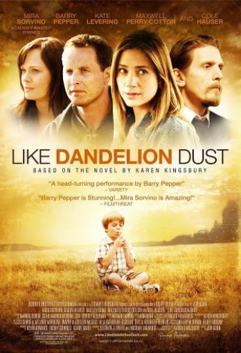 像蒲公英的灰尘